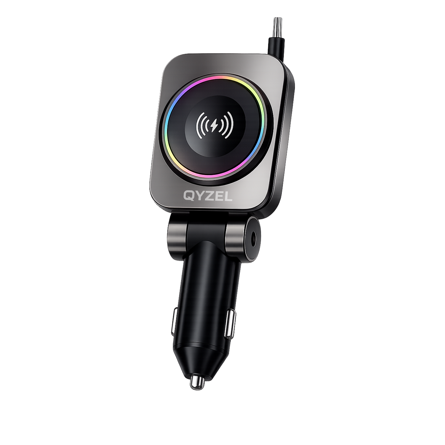 QYZEL VORTEX PRO Charger Mobil 60W Fast Charging & Wireless Apple Watch Charging